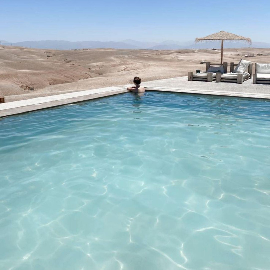 Marrakech: piscina nel deserto di Agafay e tour con pranzo - bivouac
