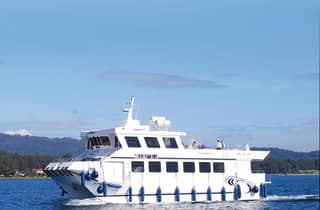 O Grove: Bootstour an der Arousa-Mündung mit Muschelverkostung