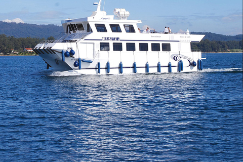 O Grove: Boat Tour at the Arousa estuary with mussel tasting O Grove: Mussel boat along the Arousa estuary with tasting