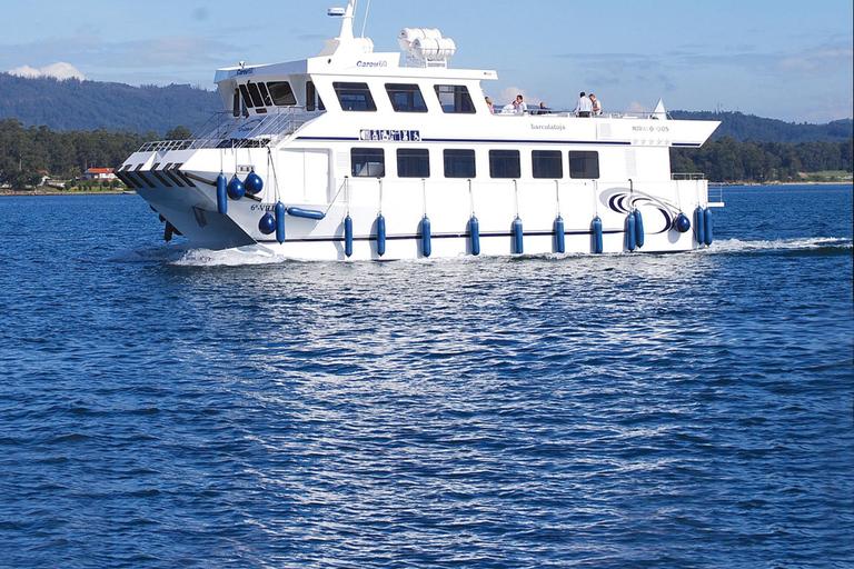 O Grove: Bootstour an der Arousa-Mündung mit MuschelverkostungO Grove: Muschelboot entlang der Arousa-Mündung mit Verkostung