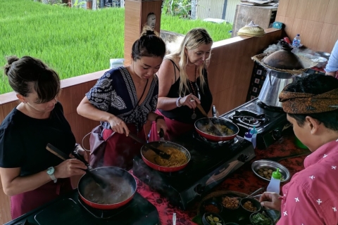 Ubud: Kochkurs mit optionalem MarktbesuchNachmittagsunterricht