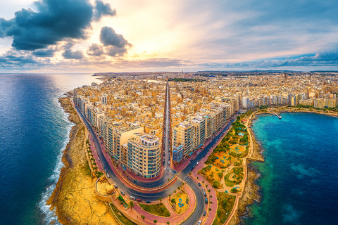 From Sliema: Around Malta Cruise with 3 Swim Stops and Lunch
