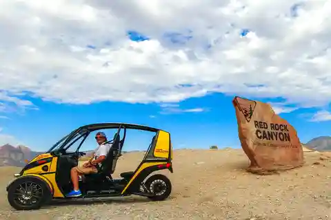 Billet pour le Red Rock Canyon et visite audio en GoCar