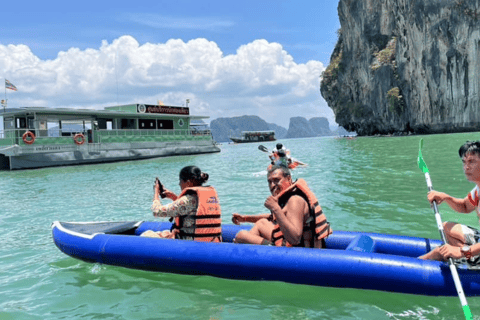 Phuket: James Bond Island Sea Canoe with Sunset by Big Boat Day Trip with Shared Transfer Excluding National Park Fee