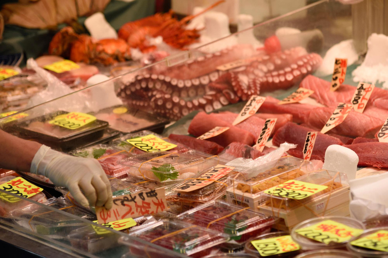 Tokyo : Visite guidée du marché aux poissons et fruits de mer de Tsukiji