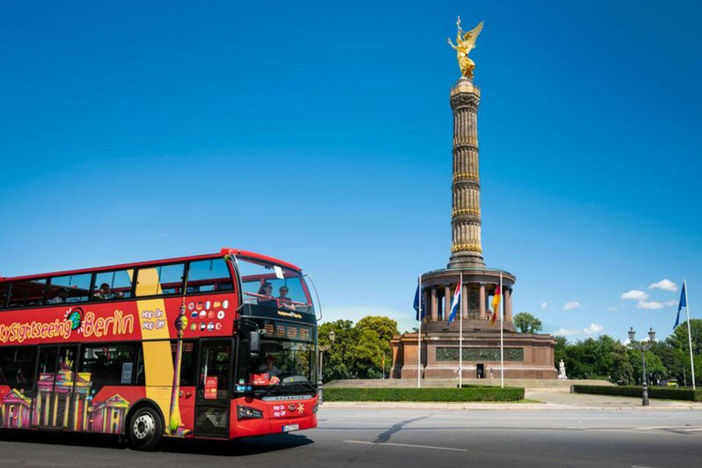 CitySightseeing Berlin HOHO Bus- Wszystkie linie (A+B) & rejs wycieczkowy24-godzinna wycieczka autobusowa hop-on hop-off - wszystkie linie (A+B) i łódź hop-on hop-off