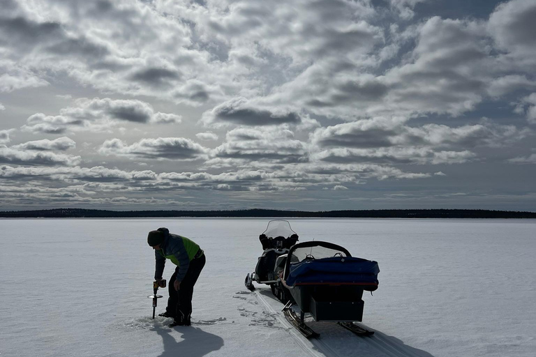 Levi: Fishing, Lunch &amp; Reindeer Farm Visit in the Wilderness