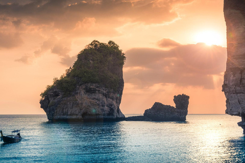 From Phi Phi: Sunset & Bioluminescent Plankton Snorkel Tour