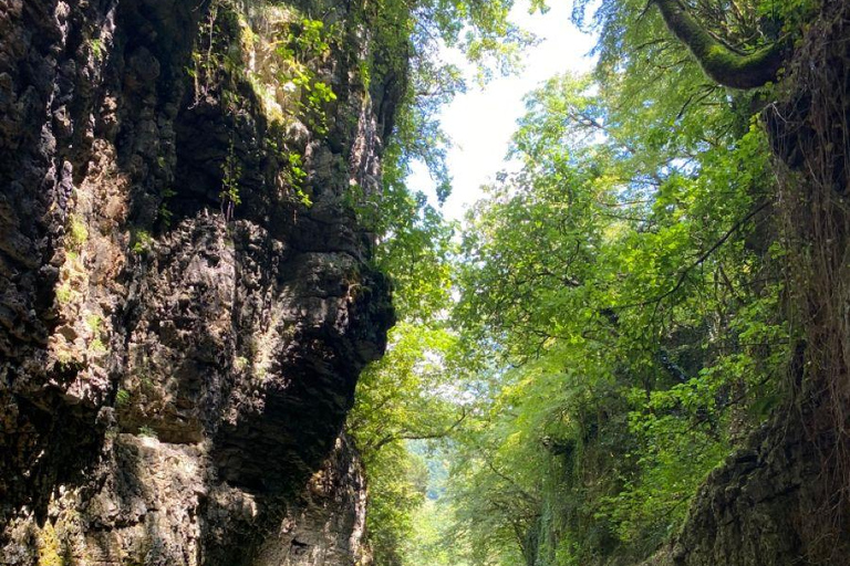From Tbilisi: Prometheus Cave & Martvili Canyon Day Trip