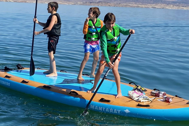 Lake Mead: Giant Paddle Board guided Tour includes 4 people