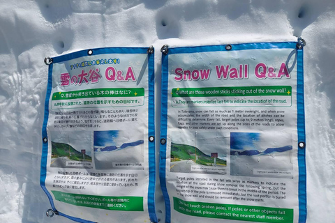 Nagoya: Shirakawa-go, Takayama & Snow Wall 2-Day Tour 1 person 1 room
