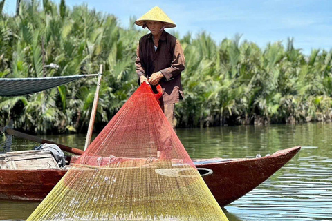 Hoi An : Cours de cuisine dans la jungle des noix de coco avec visite du marché