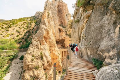 El Chorro: Caminito del Rey Guided Tour with Shuttle Bus