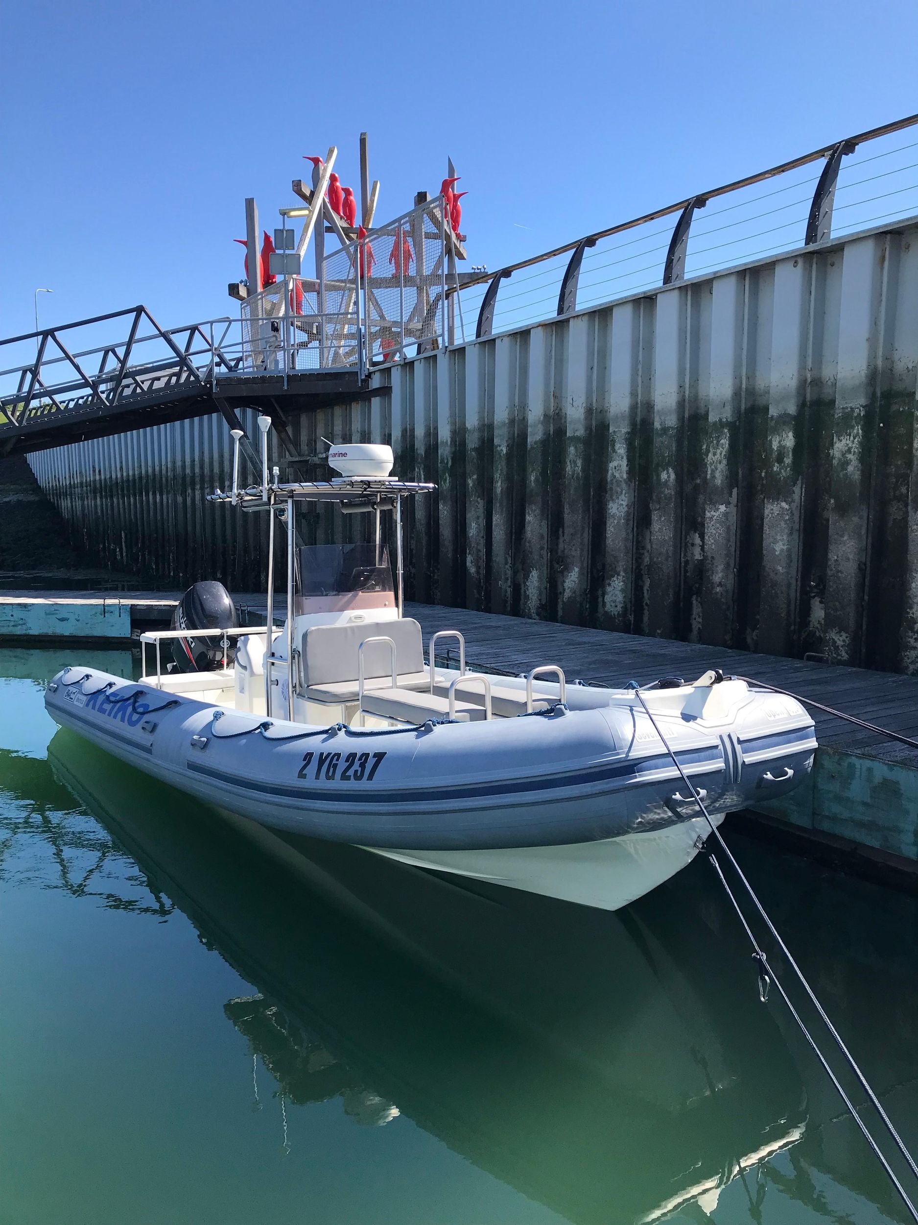 Breskens: Luxus-Bootstour per Schnellboot (300 PS) mit Mittagessen am Strand