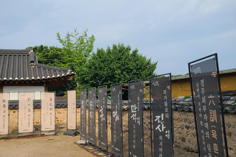 Au départ de Busan : visite du patrimoine UNESCO de Gyeongju avec vue nocturneGyeongju : départ de Busan pour une visite guidée du patrimoine de l&#039;UNESCO avec vue nocturne