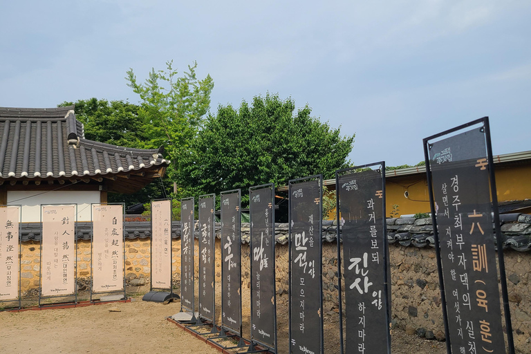 Au départ de Busan : visite du patrimoine UNESCO de Gyeongju avec vue nocturneGyeongju : départ de Busan pour une visite guidée du patrimoine de l&#039;UNESCO avec vue nocturne