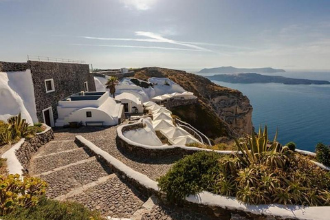 Santorini: Olive Oil, Tomato & Wine Tour with Hotel Pickup