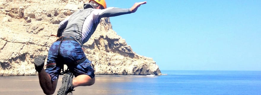 Alcudia : Coasteering Saut de falaise