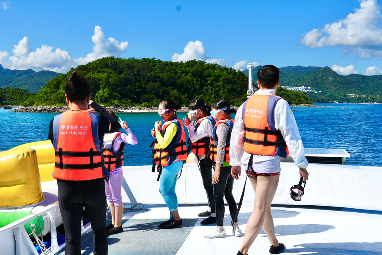 Hong Kong Sai Kung Full Day Snorkelling and Beach Yacht Tour