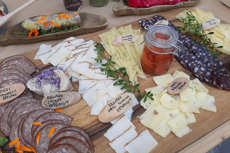 Ljubljana: Farm-to-Table Local Delicacies with Terroir Wines