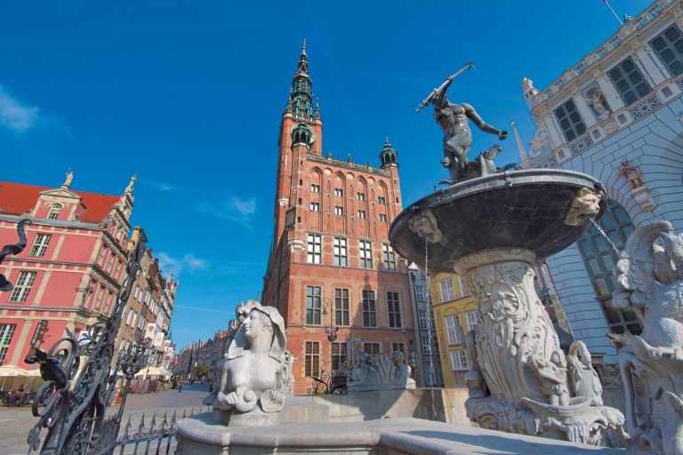 Gdansk: Visite de la vieille ville avec l'accès à l'autel AmberOption standard
