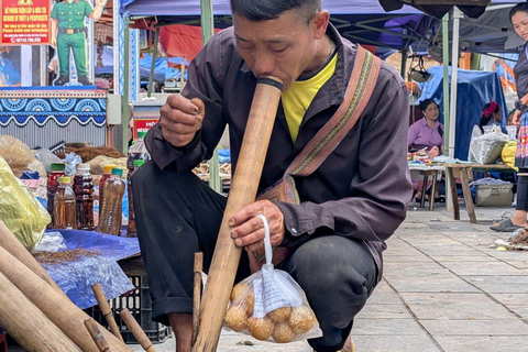 From Sapa: 1D Local Bac Ha Sunday Market Tour - Best Seller Bac Ha Market Tour with Local Lunch ( Lunch Included )
