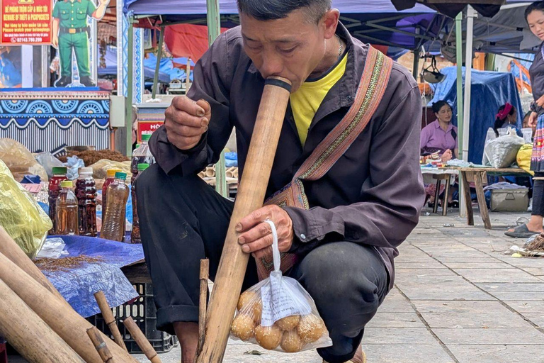 From Sapa: 1D Local Bac Ha Sunday Market Tour - Best Seller Bac Ha Market Tour with Local Lunch ( Lunch Included )