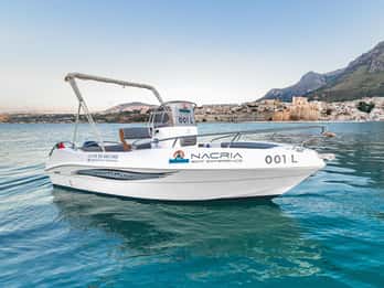 Castellammare del Golfo: Huur een boot zonder schipper