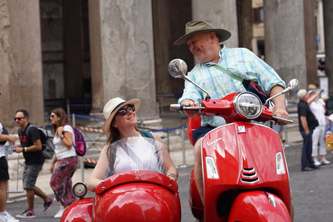 Rome Vespa Sidecar Tour: 90-Minute Panoramic Experience Shared Sidecar Experience