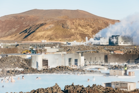 Ab Reykjavík: Fagradalsfjall-Vulkanwanderung & Blaue LaguneTour mit Hotelabholung