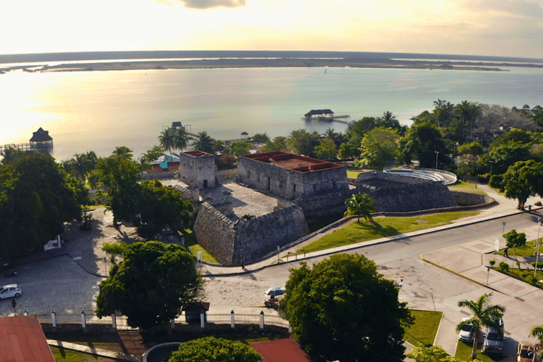 Bacalar: Boat Tour, Cenote Negro, Pirates Canal & Fort