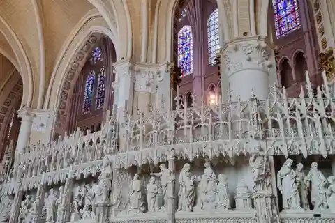 Chartres: Katedral og guidet byrundvisning