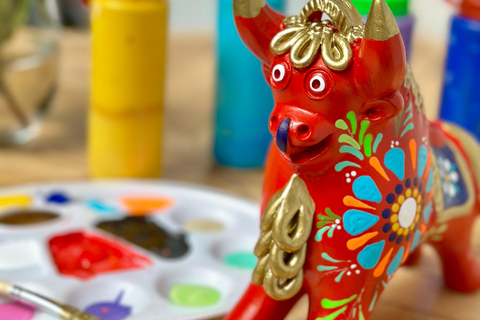 Cusco: Paint your own craft | Torito de Pucará | Andean Llama Cusco: Paint your own handicraft | Torito de Pucará | Andean llama