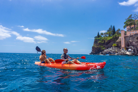 Funchal: KAYAK Rental or Guided tour with snorkelingKayak GUIDED TOUR with snorkeling