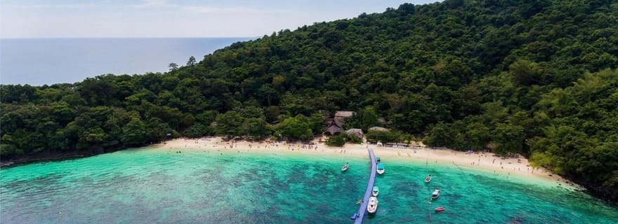 Phuket : Excursion d'une journée à la plage de Banana Beach Koh Hey en hors-bord