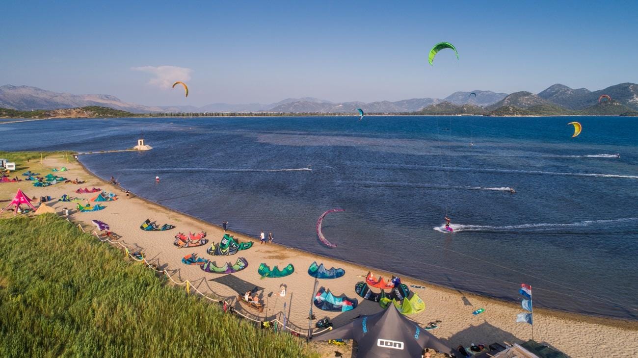 Neretva-Delta: Aufregendes eintägiges Kiteboarding-Abenteuer