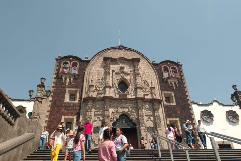 Découvrez l&#039;emblématique basilique de Guadalupe à Mexico.