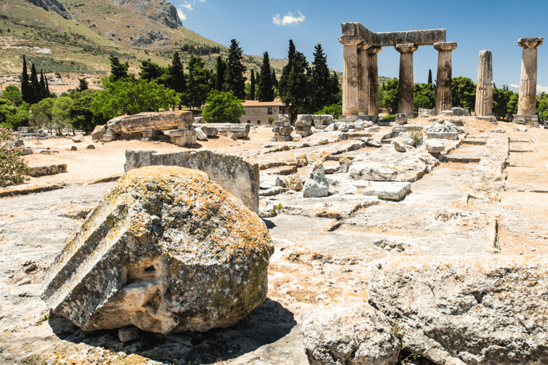 From Loutraki: Ancient Corinth, Canal, and Olive Oil Tour