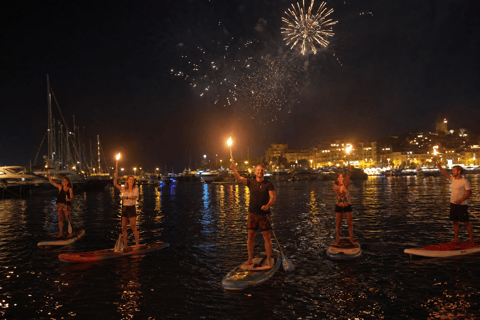 Cannes: Fireworks Stand-Up Paddleboard Tour