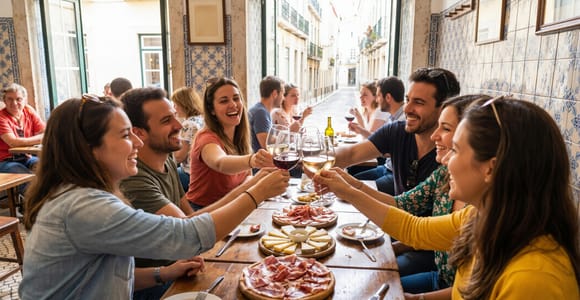 Lisbon: Food & Wine Walking Tour with 8 Tastings