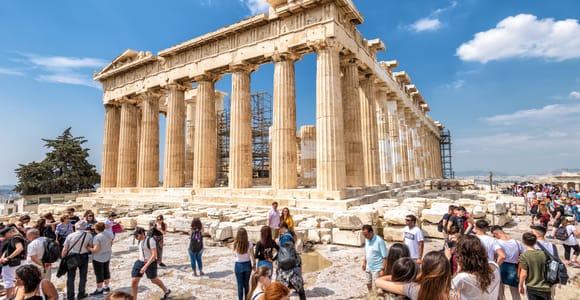 Acropole : billet d'entrée, audioguide ou guide en option