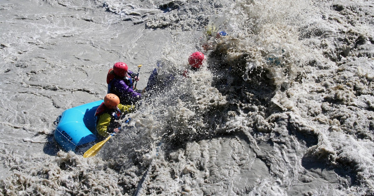 Angler Head Raft MATANUSKA GLACIER: LION HEAD MIDNIGHT SUN WHITEWATER RAFTING | GetYourGuide