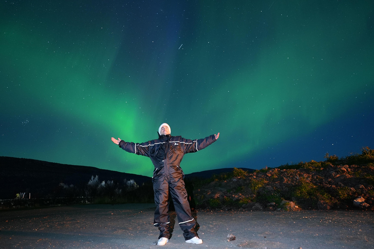 Desde Tromsø: Excursión a la Aurora Boreal con bebidas calientes y fotos