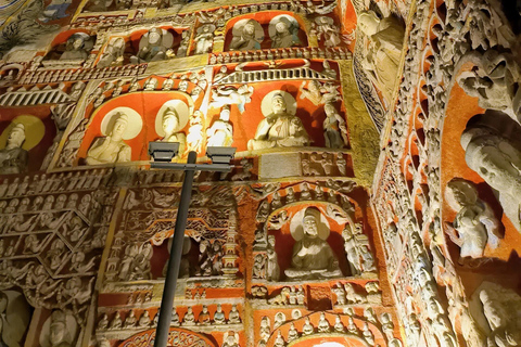 Datong Yungang Grottoes Hanging Temple Pagoda di legno in auto