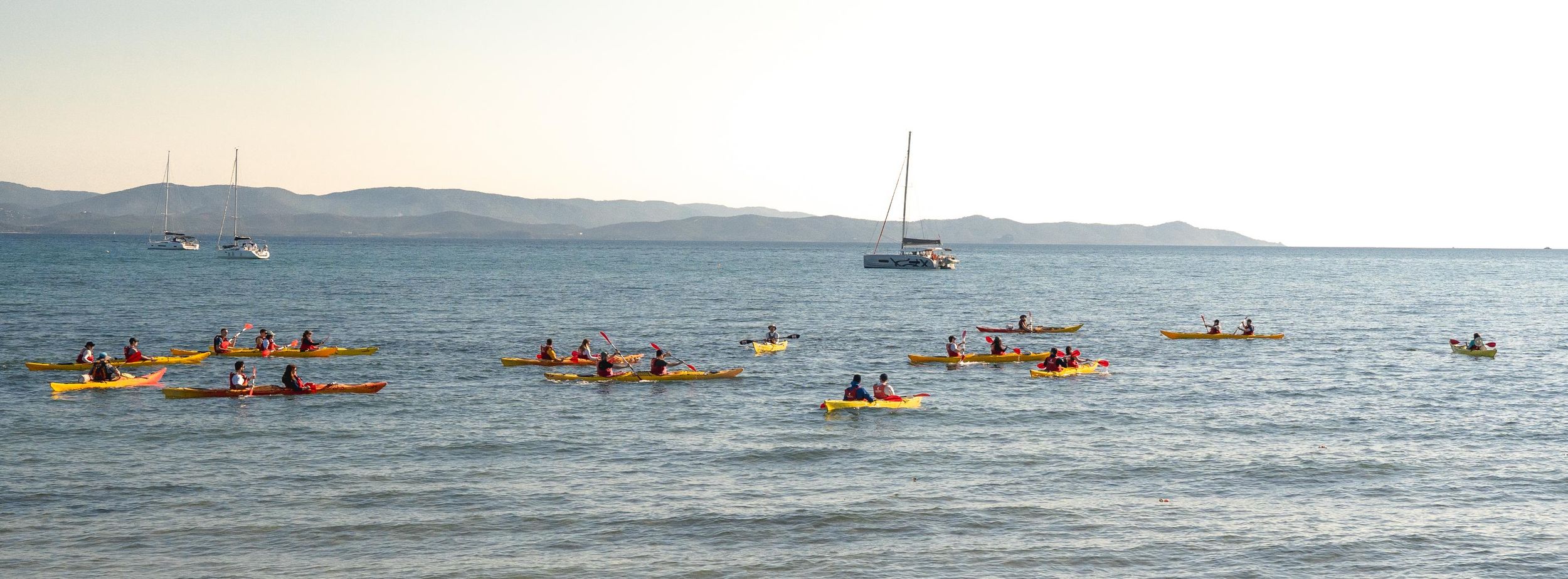 Giens und die Presqu'île im Seekajak mit einem Guide