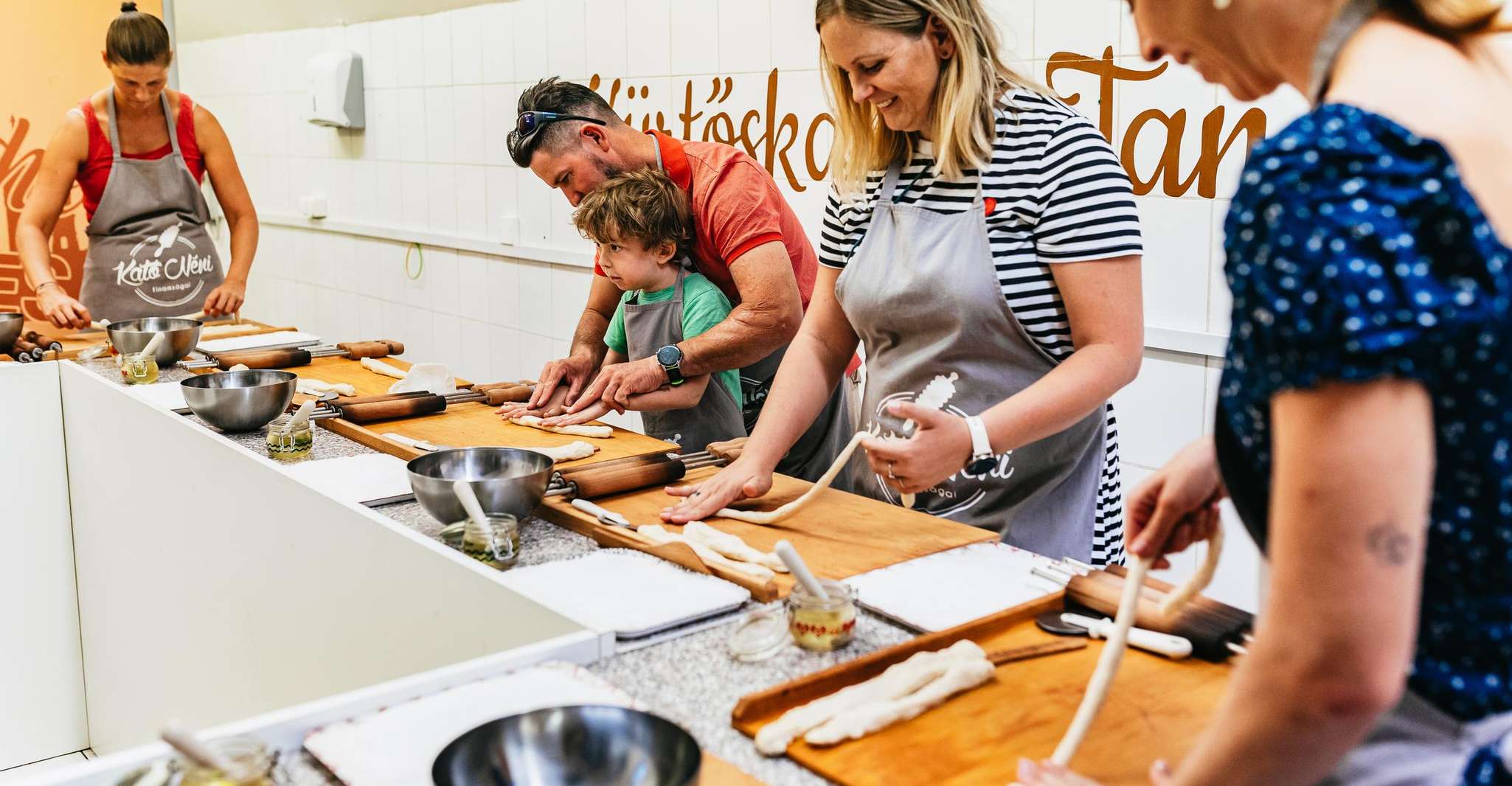 Budapest: Hungarian Chimney Cake Workshop in the City Center photo 9