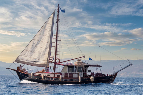 Sunset Cruise Athens Riviera – Half Day Swimming&BBQ onBoard