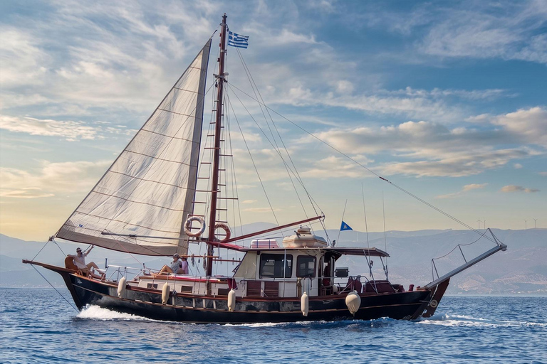 Sunset Cruise Athens Riviera – Half Day Swimming&BBQ onBoard