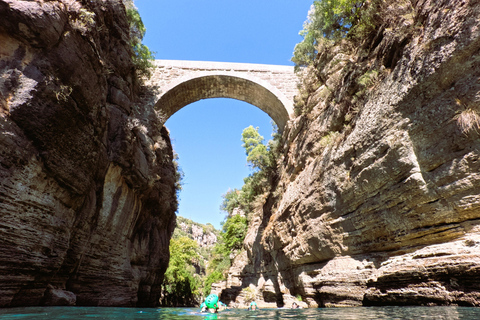 Antalya: Canyoning & Kayaking Adventure Tour w/ River Lunch Kayaking Adventure with Transfer and River Lunch
