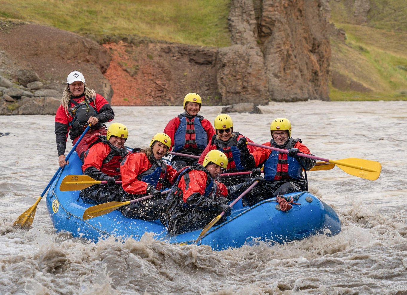 Varmahlíð: Guidet rafting-tur for hele familien